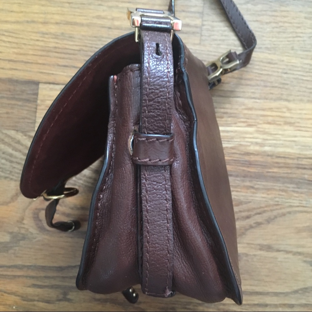 Chloe Mini Marcie Nude Crossbody Bag Tan Color - Picture 3 of 8